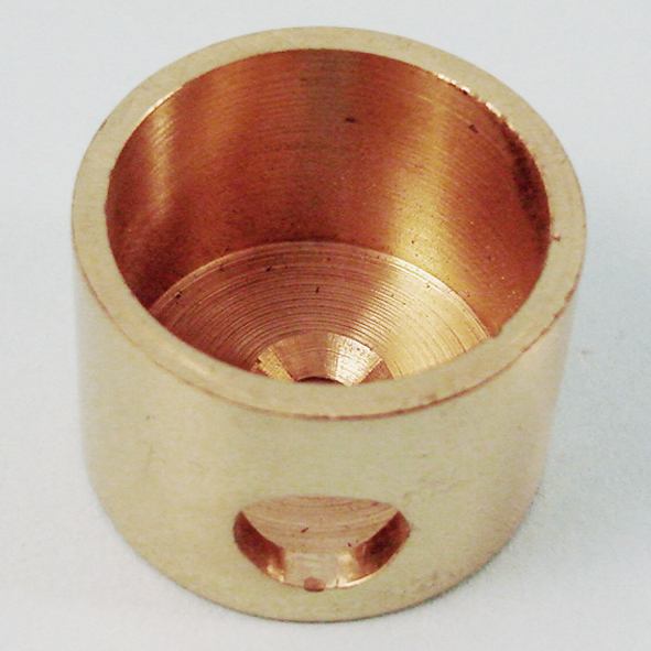 THD192/PB • 031mm • Polished Brass • Solid Brass Cord Plug